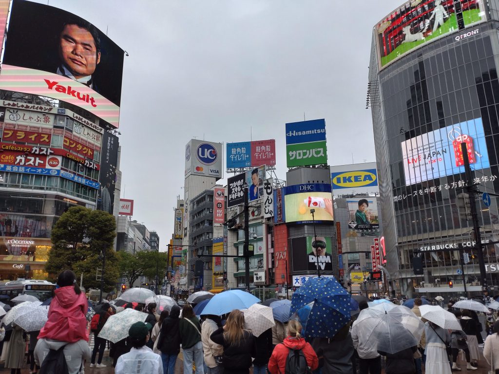 Japan Tokyo Shibuya Scramble Crossing